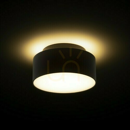 Check Downlight Marlene 14 Surface-mounted Black 230 V Led 18+6 W 3000 K