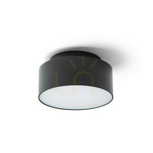Check Downlight Marlene 14 Surface-mounted Black 230 V Led 18+6 W 3000 K
