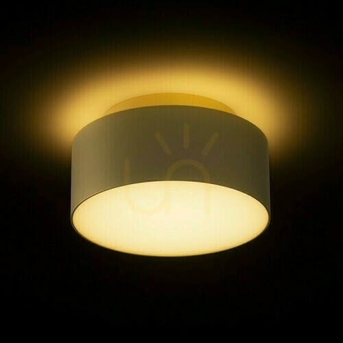 Check Downlight Marlene 14 Surface-mounted Pearl Gold 230 V Led 18+6 W 3000 K
