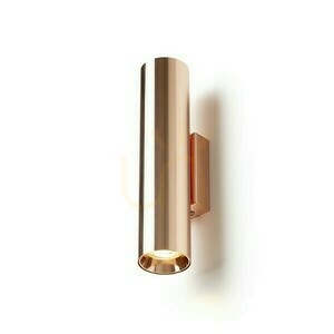 Wall lamp Luke wall lamp copper 230 V Led Gu10 2x7 W. small 2