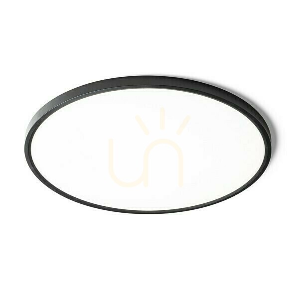 View Plafond Lana 60 Surface-mounted Black Plastic 230 V Led 50 W 3000 K 4000 6000 Plafond Lana 60 Surface-mounted Black Plastic 230 V Led 50 W 3000 K 4000 6000