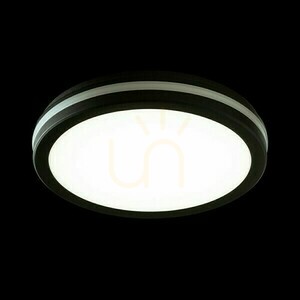 Plafonds Outdoor Sono 30 Surface Mounted Black Plastic 230 V Led W Ip65 3000 K 4000 6000 small 3