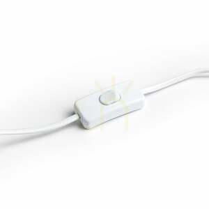 Rendl NOVA R14274 LED table lamp – white, chrome, frosted acrylic, 4.2 W 3000 K small 5
