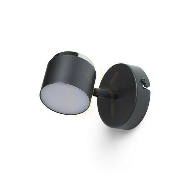 Show Nova I Wall Surface Mounted Lamp Black Chrome/Acrylic Milk 230 V Led 4.2 W 3000 K Nova I Wall Surface Mounted Lamp Black Chrome/Acrylic Milk 230 V Led 4.2 W 3000 K