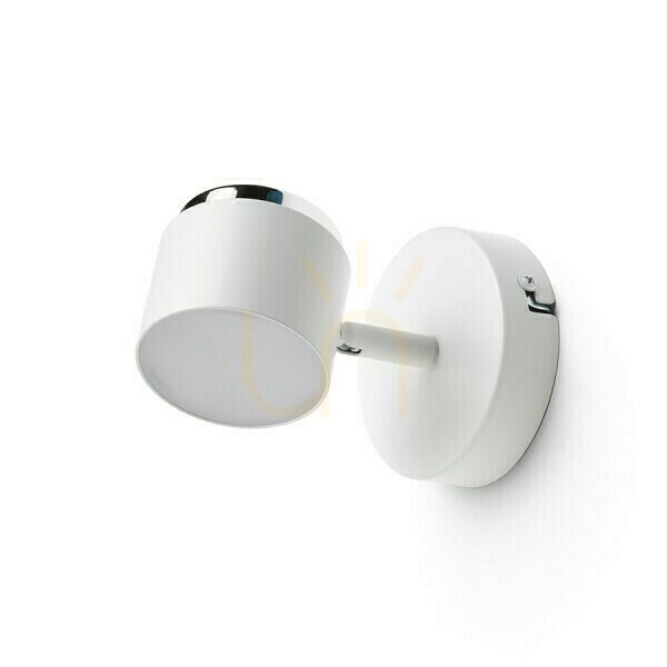 Display Nova I Wall Surface Mounted Lamp White Chrome/Acrylic Milk 230 V Led 4.2 W 3000 K Nova I Wall Surface Mounted Lamp White Chrome/Acrylic Milk 230 V Led 4.2 W 3000 K