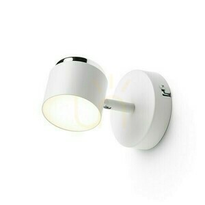 Nova I Wall Surface Mounted Lamp White Chrome/Acrylic Milk 230 V Led 4.2 W 3000 K 4 Nova I Wall Surface Mounted Lamp White Chrome/Acrylic Milk 230 V Led 4.2 W 3000 K small 4