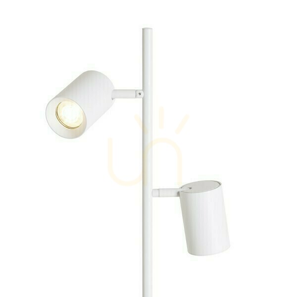 Display Flynn Ii Floor Standing Lamp White 230 V Led Gu10 2x9 W. Flynn Ii Floor Standing Lamp White 230 V Led Gu10 2x9 W.