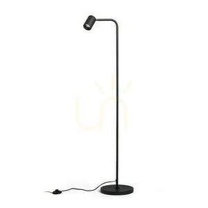 Rendl FLYNN I black floor lamp GU10 9 W small 4