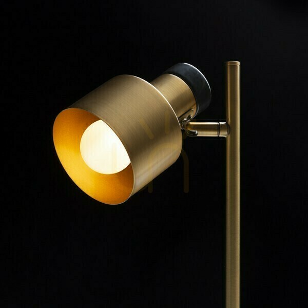 Preview Divina Table Lamp Brass/Decor Black 230 V Led E27 5 W. Divina Table Lamp Brass/Decor Black 230 V Led E27 5 W.