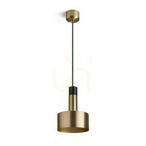 Divina Pendant Lamp Brass/Decor Black 230 V Led E27 5 W. 4 Divina Pendant Lamp Brass/Decor Black 230 V Led E27 5 W. small 4