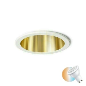 Orco Recessed Luminaire White/Gold 230 V Led Gu10 9 W. 0 Orco Recessed Luminaire White/Gold 230 V Led Gu10 9 W. small 0