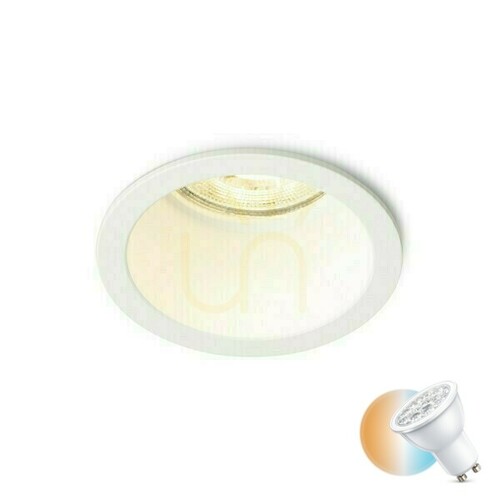 Check Orco Recessed Luminaire White 230 V Led Gu10 9 W.