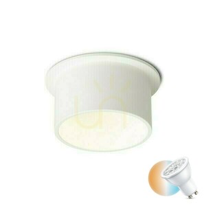 Rendl ORTA R14248 White Recessed Light GU10 9 W small 0