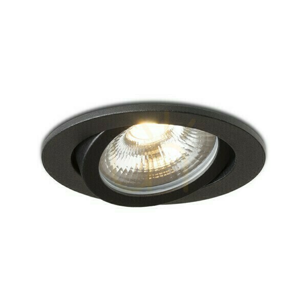 Jade Dimm To Warm Recessed Luminaire Black 230 V Led 6 W 60° 3000 2000 K