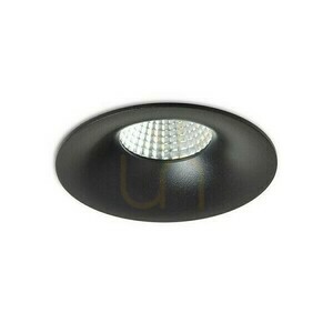 Fleur Recessed Luminaire Ip54 Dimm Black 230 V Led 15 W 60° 3000 K small 1