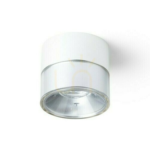 Check White and chrome Rendl JUNIPER R14216 surface LED ceiling light 15 W 1556 lm 3000 K 30°