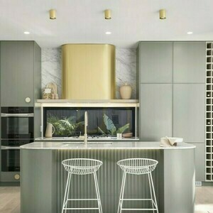 Downlight Mantova I Ceiling Brushed Brass 230 V Led Gu10 7 W. 1 Downlight Mantova I Ceiling Brushed Brass 230 V Led Gu10 7 W. small 1