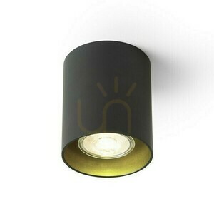 Downlight Mantova I Ceiling Black/Pearl Gold 230 V Led Gu10 7 W. 2 Downlight Mantova I Ceiling Black/Pearl Gold 230 V Led Gu10 7 W. small 2