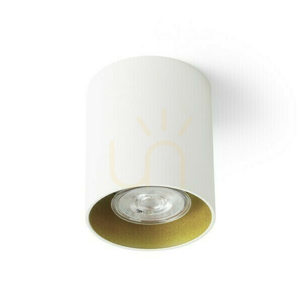 View Downlight Mantova I Ceiling White/Pearl Gold 230 V Led Gu10 7 W. Downlight Mantova I Ceiling White/Pearl Gold 230 V Led Gu10 7 W.