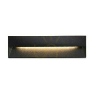 Recessed outdoor luminaire Rep 18 Black 230 V Led 6 W 90° Ip65 3000 K small 0