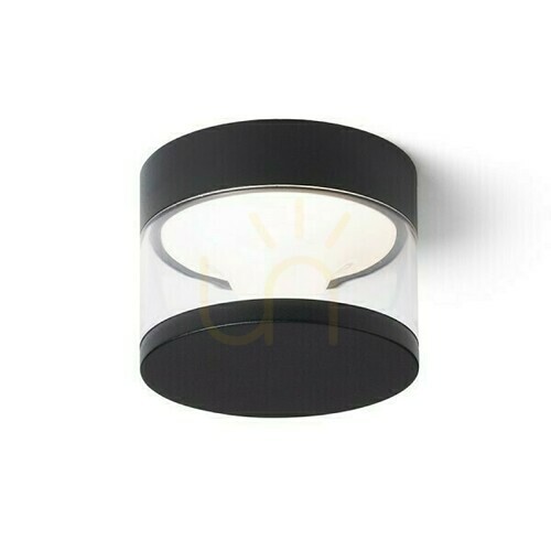 Check Brenda Outdoor Wall lamp Surface mounted Black 230 V Led 9 W Ip65 3000 K