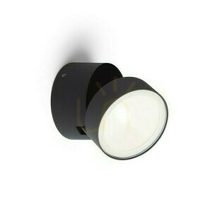 Wall lamp Flavio R Surface-mounted Black 230 V Led 6 W 110° Ip54 3000 K 0 Wall lamp Flavio R Surface-mounted Black 230 V Led 6 W 110° Ip54 3000 K small 0