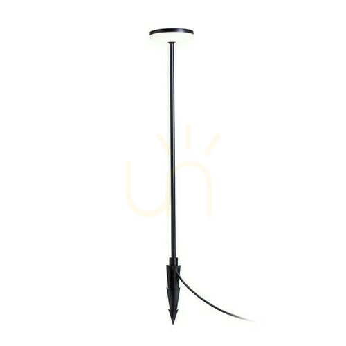 Check Outdoor Spotlight Semplice 80 Wedge Floor Black Acrylic Mat 230 V Led 12 W Ip54 3000 K