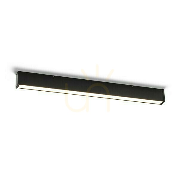 View Plafonds Outdoor Carme 100 Surface Mounted Black 230 V Led 35 W Ip65 3000 K Plafonds Outdoor Carme 100 Surface Mounted Black 230 V Led 35 W Ip65 3000 K