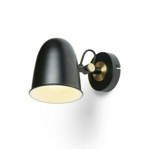 Danny Surface Mounted Wall Lamp Black Brass 230 V Led E14 5 W. small 1