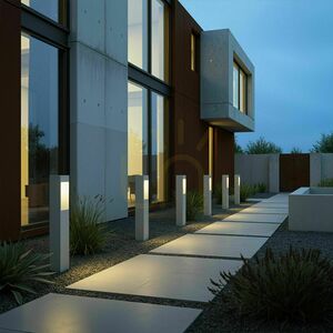 Rendl Torin 60 Light Grey LED Bollard Light 7 W 3000 K IP65 R14171 small 3