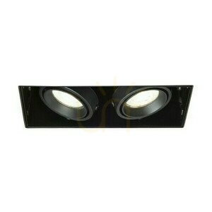 Electra Ii Gu10 Frameless Recessed Luminaire Black 230 V Led 8 W. 1 Electra Ii Gu10 Frameless Recessed Luminaire Black 230 V Led 8 W. small 1