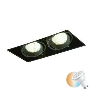 Electra Ii Gu10 Frameless Recessed Luminaire Black 230 V Led 8 W. 0 Electra Ii Gu10 Frameless Recessed Luminaire Black 230 V Led 8 W. small 0