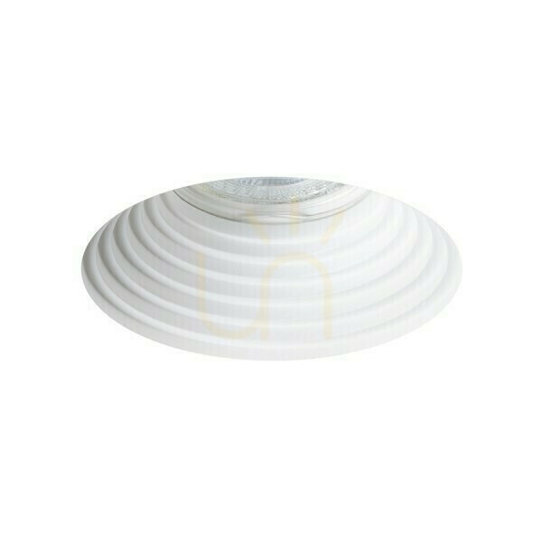 Display Dantor Recessed Gypsum luminaire 230 V Led Gu10 8 W. Dantor Recessed Gypsum luminaire 230 V Led Gu10 8 W.
