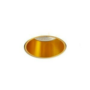 Daytona Recessed Luminaire Fixed Gypsum/Brass Brushed 230 V Led Gu10 8 Watt. small 1