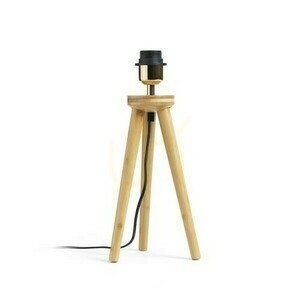 Basco Lampshade Accessory Table Stand Bamboo 230 V Led E27 15 W. small 0