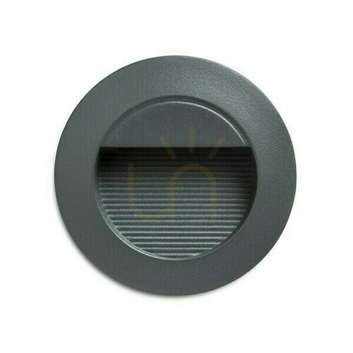 Check Marco 70 Anthracite outdoor recessed luminaire 230 V Led 3 W Ip65 3000 K