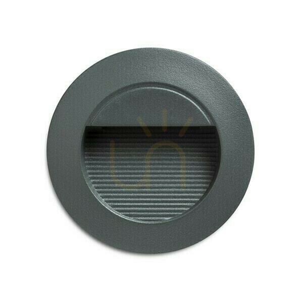 Preview Marco 70 Anthracite outdoor recessed luminaire 230 V Led 3 W Ip65 3000 K Marco 70 Anthracite outdoor recessed luminaire 230 V Led 3 W Ip65 3000 K