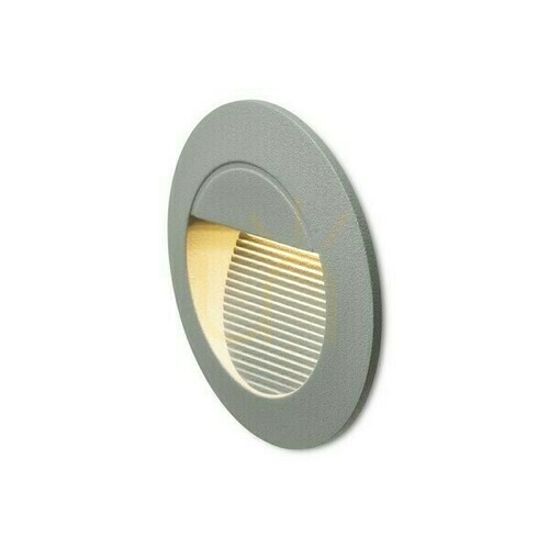 Check Marco 70 Silver Grey Outdoor Recessed Luminaire 230 V Led 3 W Ip65 3000 K
