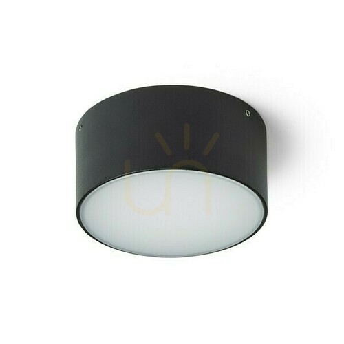 Check Outdoor Plafonds Larisa Out 12 Surface Mounted Black 230 V Led 10 W Ip65 3000 K 4000 5700