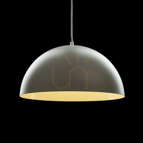 Check Gladys 40 White/White 230 V Led E27 30 W Pendant Lamp.
