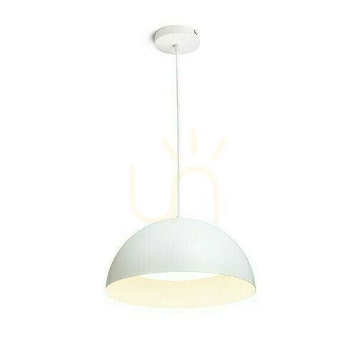 Check Gladys 40 White/White 230 V Led E27 30 W Pendant Lamp.