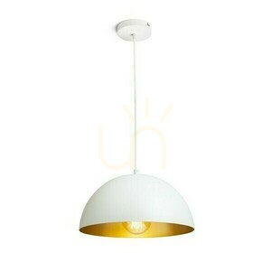 Gladys 30 White/Gold Pendant Lamp 230 V Led E27 15 W. 1 Gladys 30 White/Gold Pendant Lamp 230 V Led E27 15 W. small 1