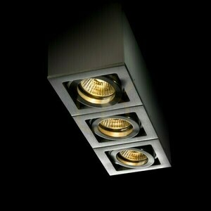 Downlight Berit Iii Ceiling Aluminum 230 V Gu10 3x50 W. small 1