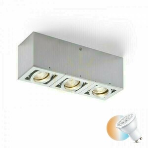 Downlight Berit Iii Ceiling Aluminum 230 V Gu10 3x50 W. small 0