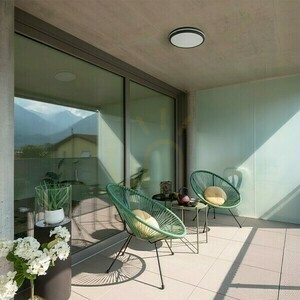 Plafonds Outdoor Sono 40 Surface Mounted Black Plastic 230 V Led W Ip65 3000 K 4000 6000 small 2