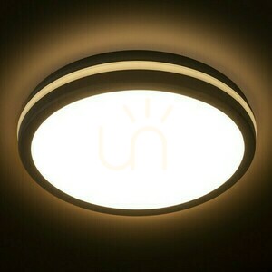 Plafonds Outdoor Sono 40 Surface Mounted Black Plastic 230 V Led W Ip65 3000 K 4000 6000 small 3