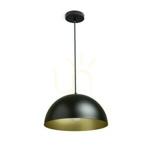 Gladys 40 Black/Gold Pendant Lamp 230 V Led E27 30 W. small 1