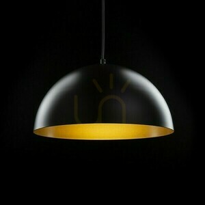 Gladys 40 Black/Gold Pendant Lamp 230 V Led E27 30 W. small 2