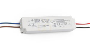 MEAN WELL LPV 24V 35W power supply IP67 small 1