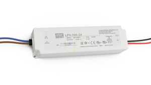 MEAN WELL LPV-100-24 24 V 100 W IP67 LED power supply small 1